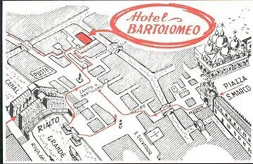 ונציה Hotel Bartolomeo